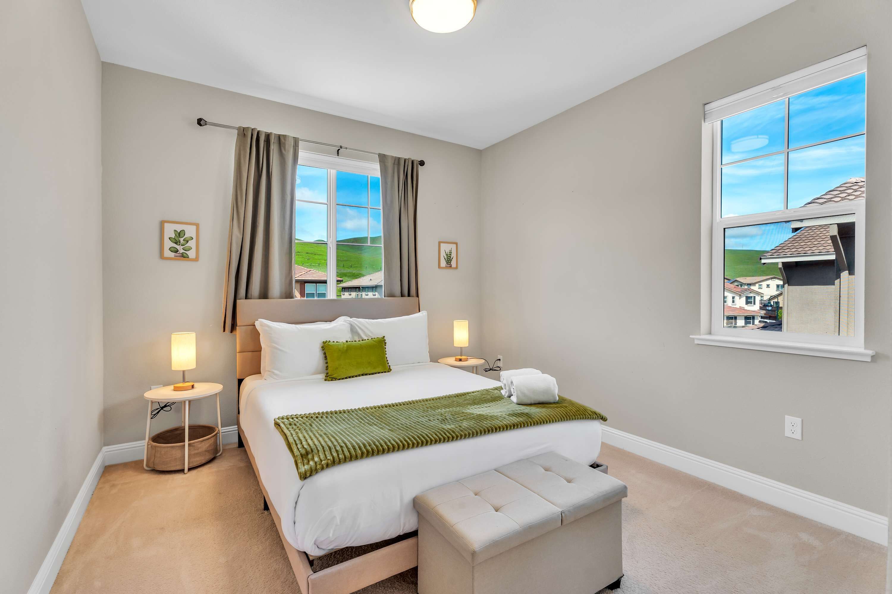 5 bedrooms, iron/ironing board, travel crib, WiFi