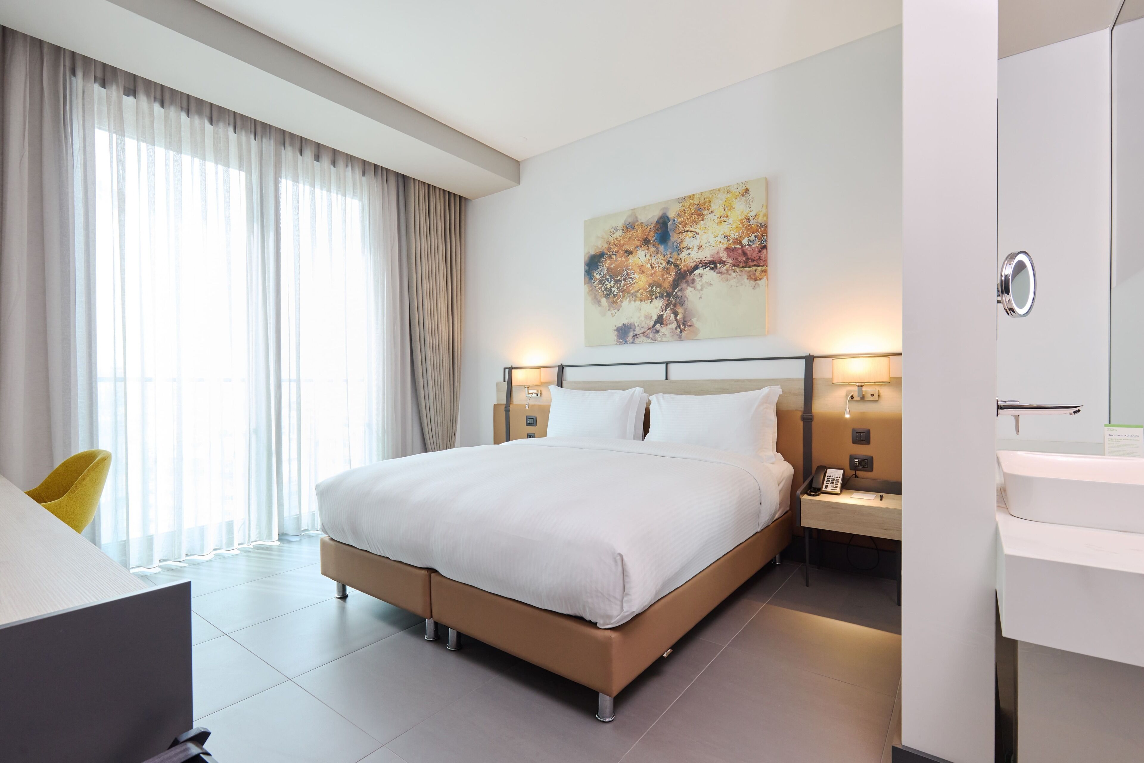 Premium bedding, down duvets, in-room safe, blackout curtains