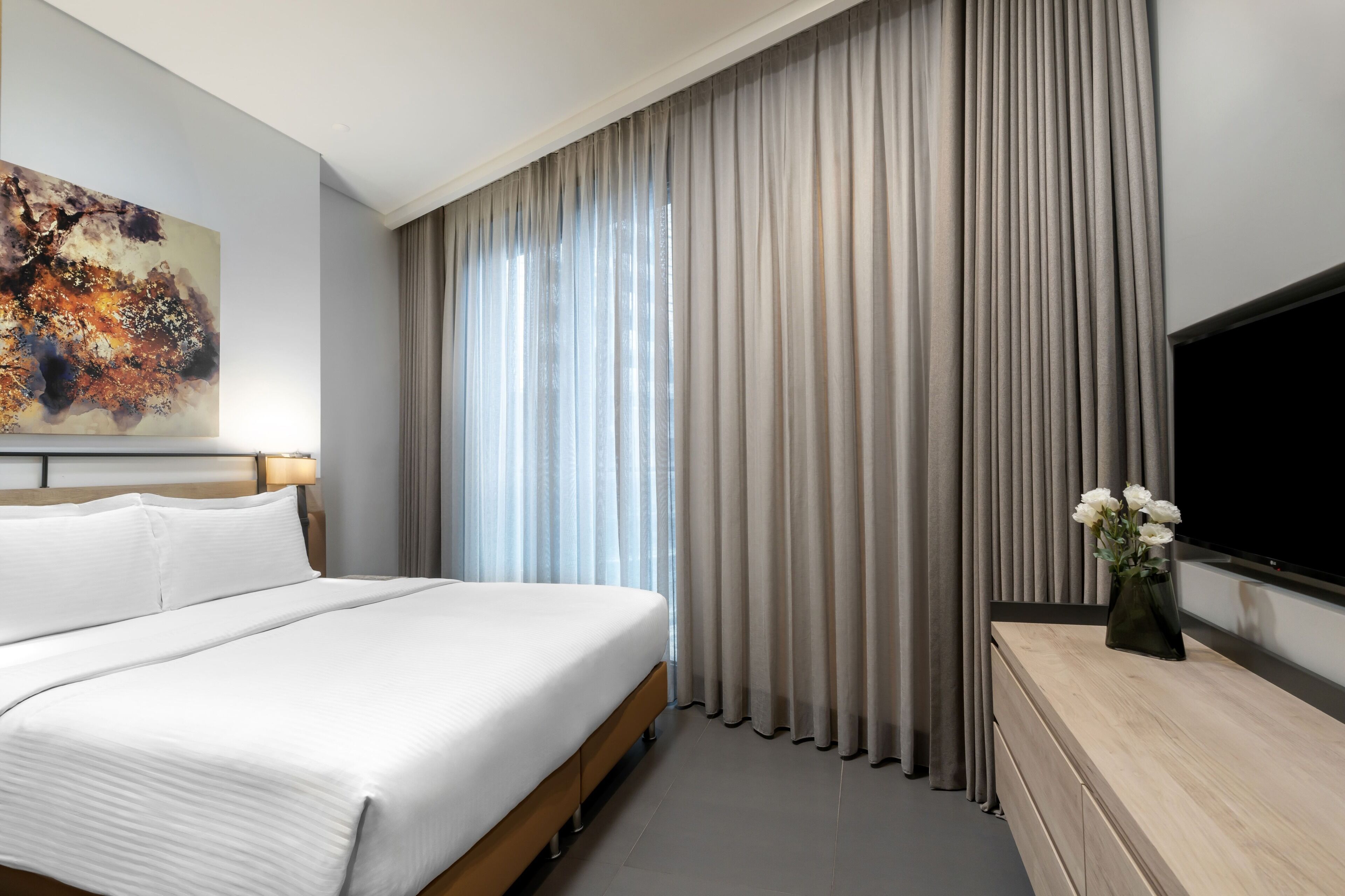 Luxury Suite, 1 Bedroom | Premium bedding, down comforters, in-room safe, desk