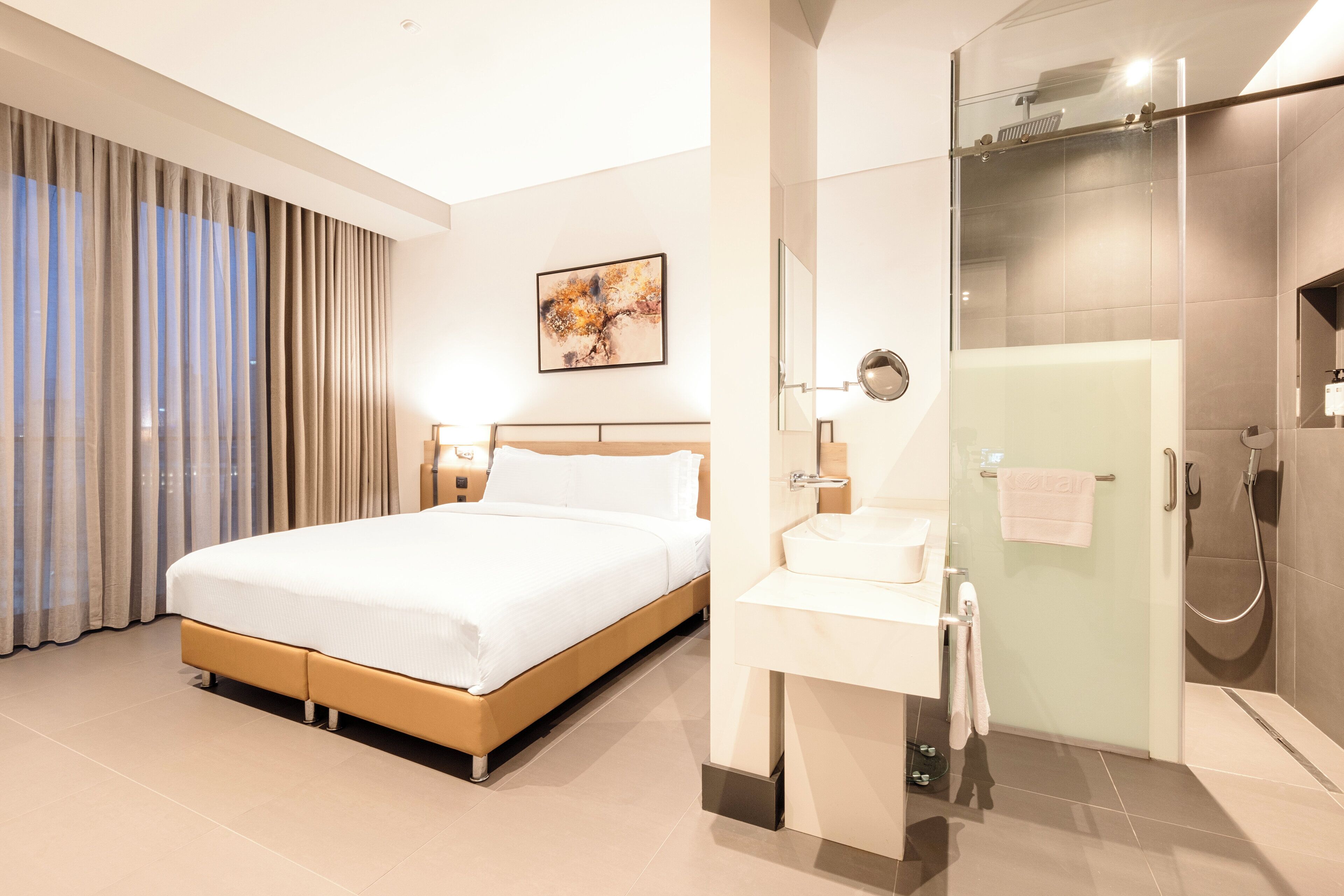 Suite, 1 Bedroom | Bathroom | Shower, free toiletries, hair dryer, bathrobes