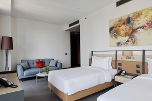 Premium bedding, down duvets, in-room safe, blackout curtains