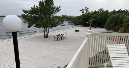Water view of Charlotte Harbor. 2 bed 2 bath walk up condo totally refurbished
