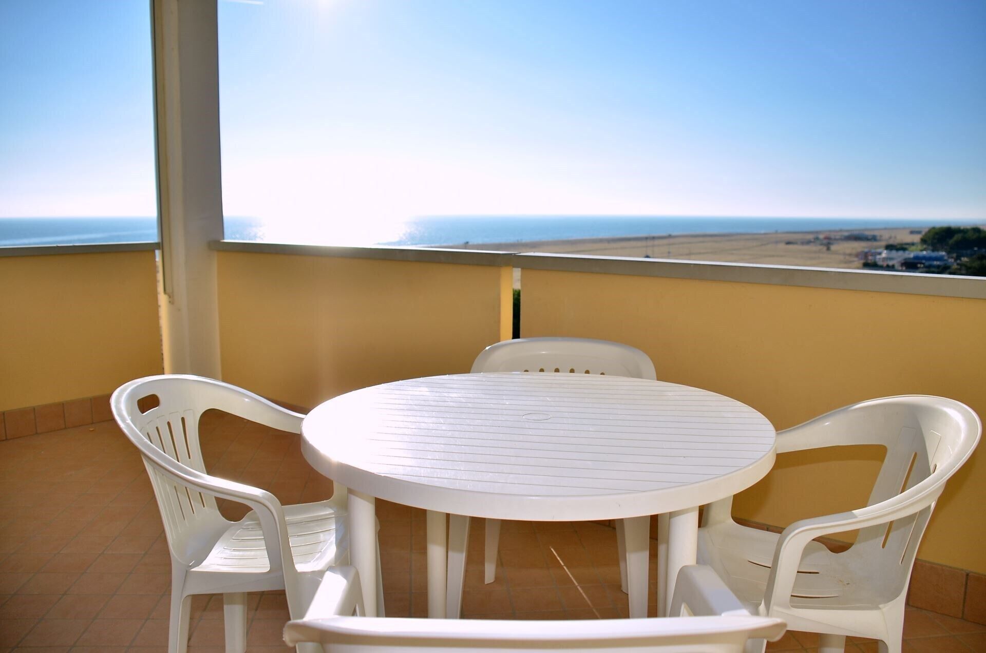 Studio, 1 chambre, balcon, vue océan | Terrasse/Patio