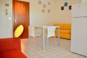 Studio, 1 Bedroom, Balcony, Ocean View | Living area - Experience the Beach Breeze in our Bright Flat (San Michele al Tagliamento)