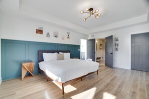 5 chambres, fer et planche à repasser, Wi-Fi, draps fournis