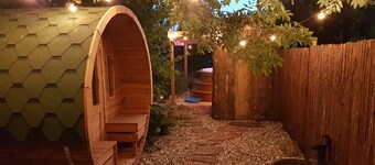 Gite AUX Champs DES Amours spa et Sauna Finlandais