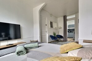 1 chambre, Wi-Fi gratuit, draps fournis