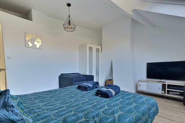 2 dormitorios, wifi gratis, ropa de cama