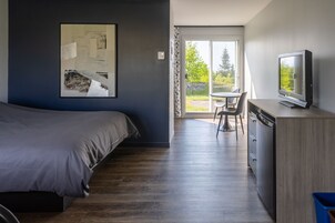 Deluxe Room | 1 bedroom, hypo-allergenic bedding, desk, blackout drapes