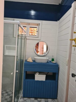 Douche, papier toilette