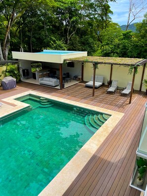 Outdoor pool - Luxury villa 8 bedrooms private compound with pool (Puntarenas Province)
