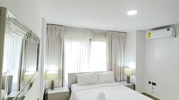 1 habitación, tabla de planchar con plancha, wifi y ropa de cama