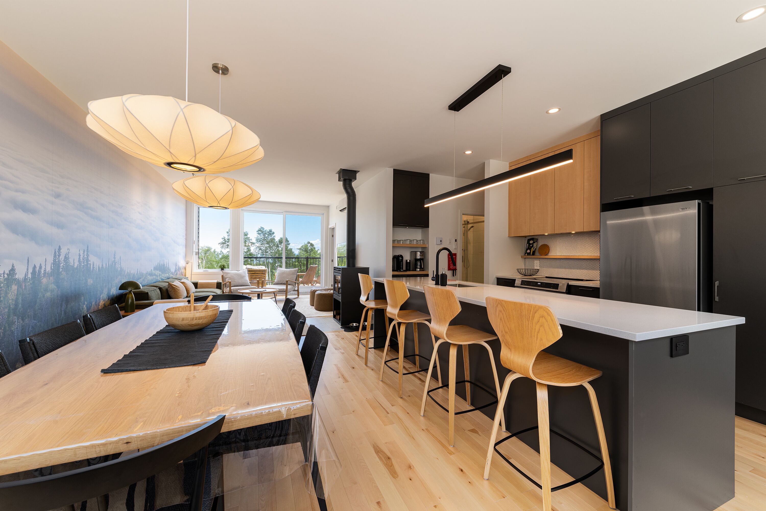 Maison 13 – 4 chambres | Cuisine privée | Réfrigérateur, micro-ondes, four, lave-vaisselle