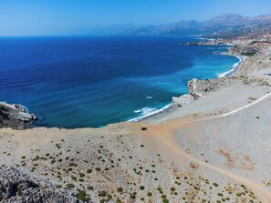 Sun loungers, beach towels