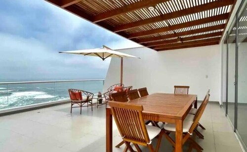 Terrace with Jacuzzi, Duplex, Ocean View, Grill