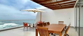 Terrace with Jacuzzi, Duplex, Ocean View, Grill