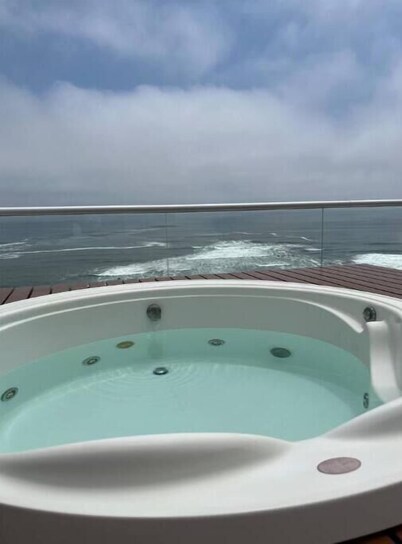 Terrace with Jacuzzi, Duplex, Ocean View, Grill