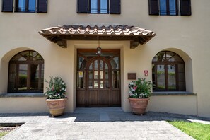 Entrada de la propiedad