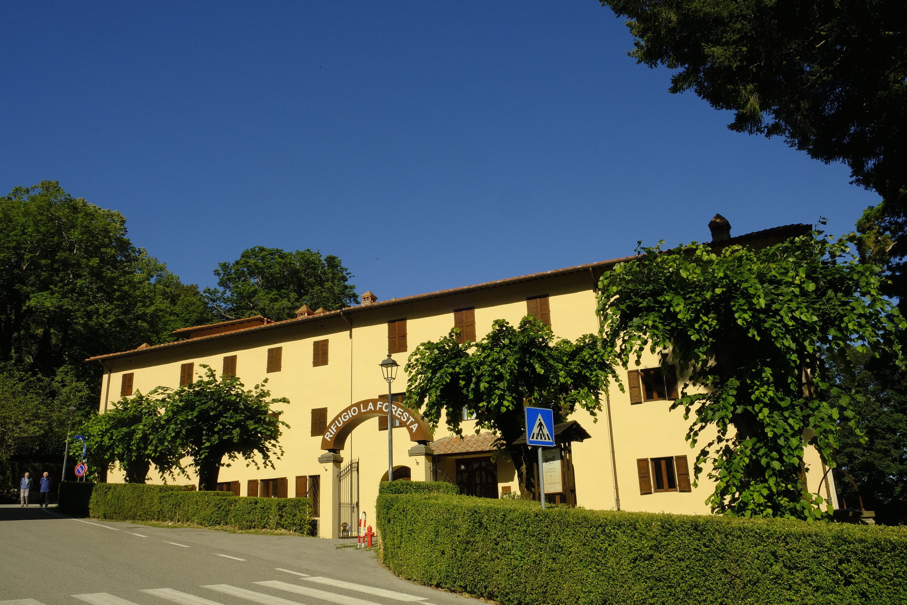 Voorkant van accommodatie