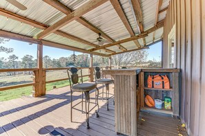 Terrace/patio - Pet-Friendly Opp Vacation Rental w/ Spacious Deck! (Opp)