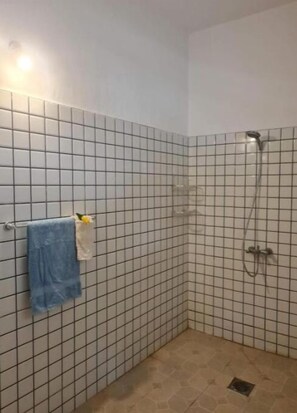 Towels, soap, toilet paper