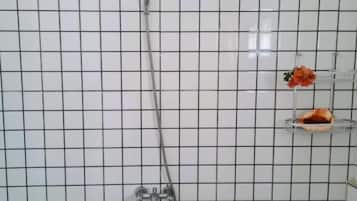 Towels, soap, toilet paper