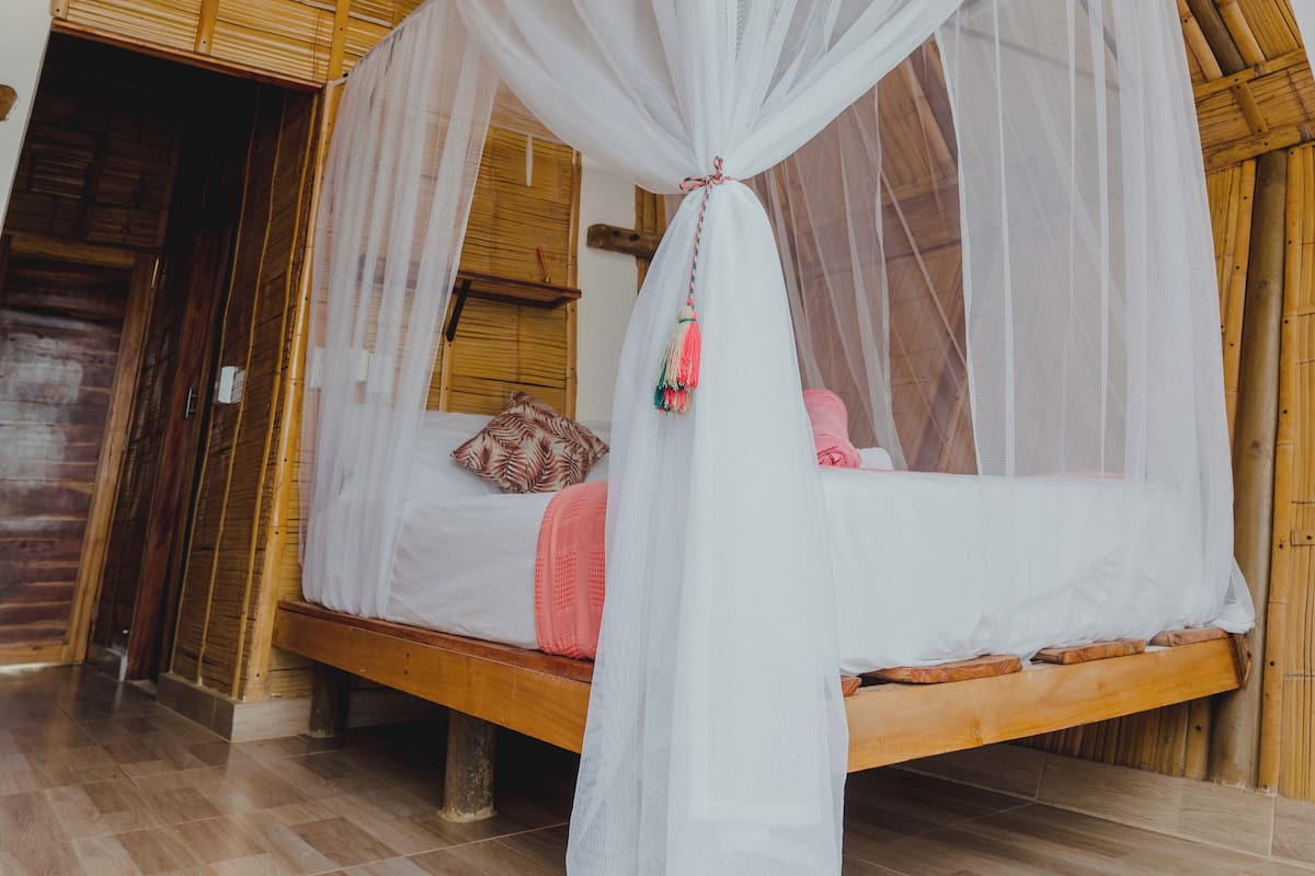 Double Room, Private Bathroom, Beach View | Individually decorated, individually furnished, free WiFi, bed sheets