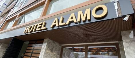 Façade de l’hébergement