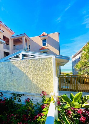 Exterior - "Dunes" Historic Beachside Cottage 1/1 – Steps to Sand! (Indian Rocks Beach)