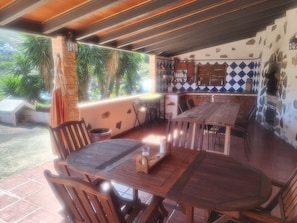 Outdoor dining - Lovely Private House in Taganana - Anaga Rural Park (Santa Cruz de Tenerife)