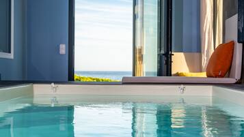 Piscine couverte, piscine chauffée