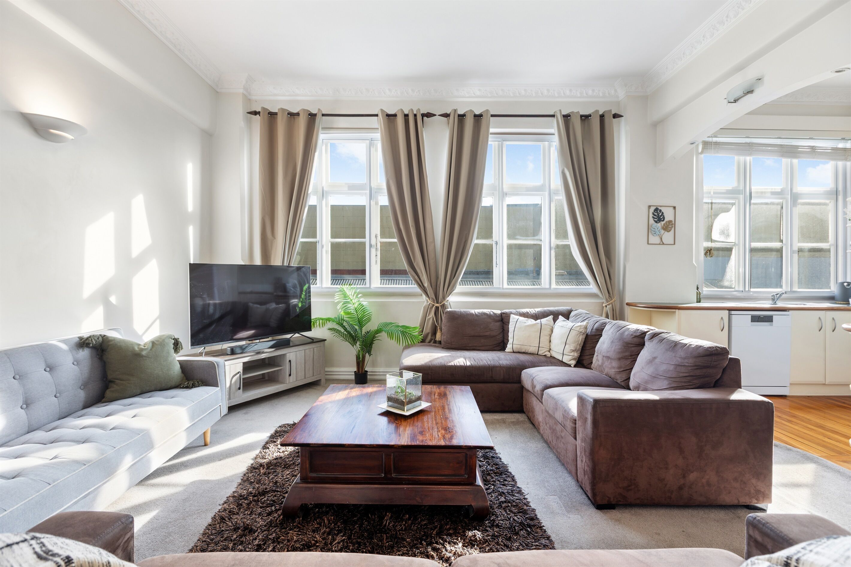 Smart TV, books, music library, video library