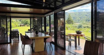 Beautiful Finca with Jacuzzi. Large green areas, surrounded by vegetation.