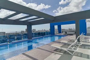 Apartment, 2 Bedrooms, Accessible, Balcony | Pool - Luxurious Apartment S802 Downtown Santo Domingo (Santo Domingo)