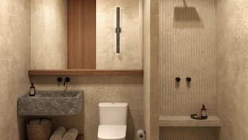 SĂšche-cheveux, serviettes fournies, papier toilette