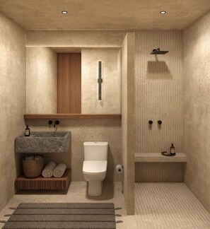 Haartrockner, Handtücher, Toilettenpapier