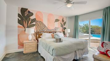 3 bedrooms, in-room safe, desk, iron/ironing board