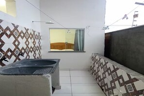 Towels, toilet paper