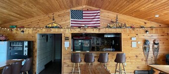 Brimley Lodge / Sleeps 36 / Snowmobile & ORV Trail