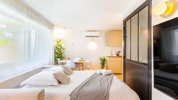 2 chambres, bureau, lit parapluie, Wi-Fi