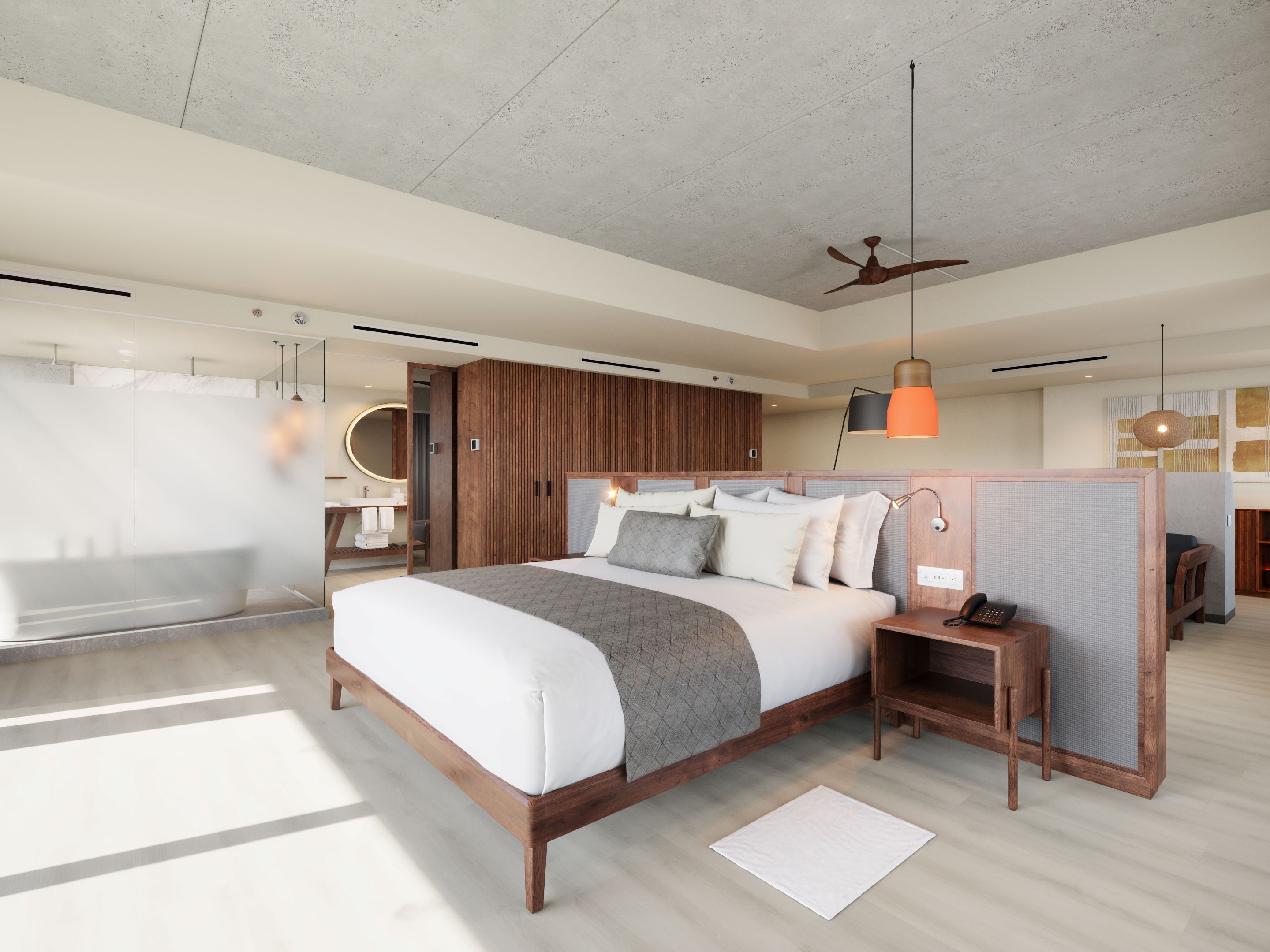 Minibar, coffres-forts dans les chambres, rideaux occultants