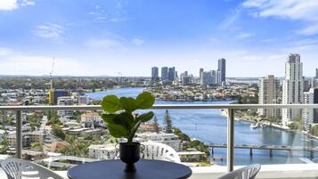 Apartment, 2 Bedrooms, Private Bathroom, River View | Balcony