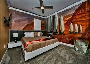 14 bedrooms, iron/ironing board, Internet, bed sheets - Luxury Bowling Alley Home, Orlando Mansion 6224 (Orlando)