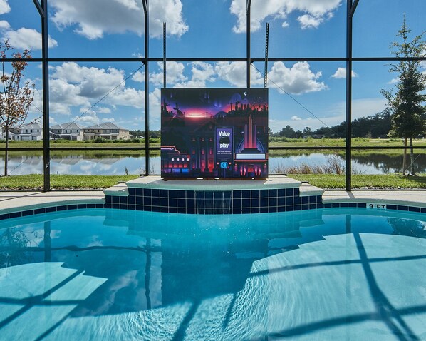 Piscine chauffée