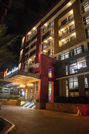 Façade de l’hébergement