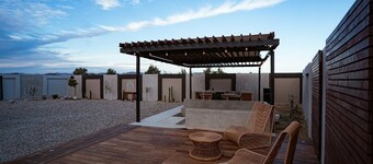 House of Gemini is a secluded property in the center of Valle de Guadalupe