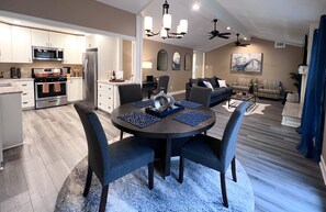 Interior - NEW! King Bed, Fire Place, Near ATL W/ Patio (Norcross)