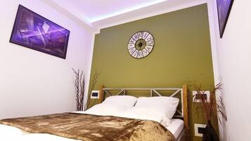 1 Schlafzimmer, kostenloses WLAN, Bettwäsche