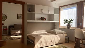1 bedroom, iron/ironing board, free WiFi, bed sheets