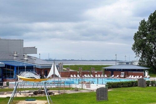 Appartement 'Fewo Strandmuschel' avec vue sur la mer, terrasse privée et Wi-Fi